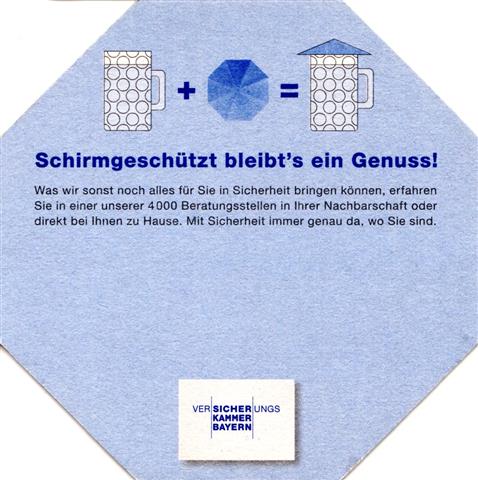 mnchen m-by versicherungskammer 1b (8eck250-schirmgeschtzt-blau)